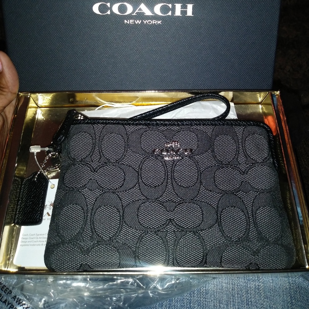 Coach wristlet